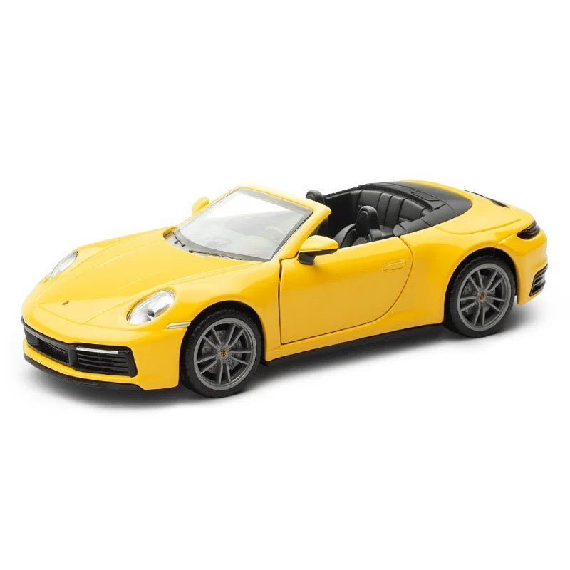 1:32 Porsche Cayenne 911 Carrera convertible sports car model