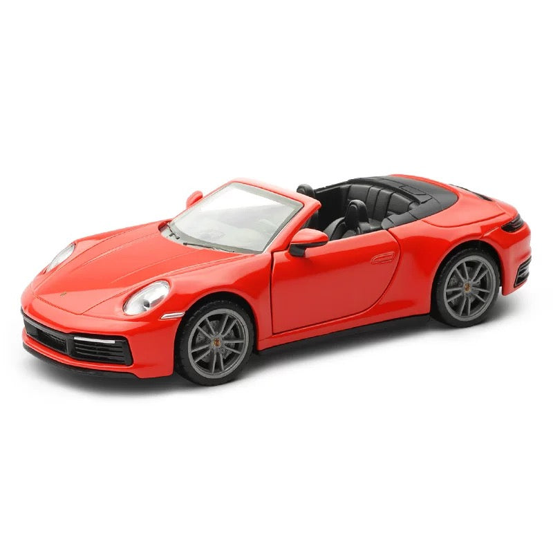 1:32 Porsche Cayenne 911 Carrera convertible sports car model