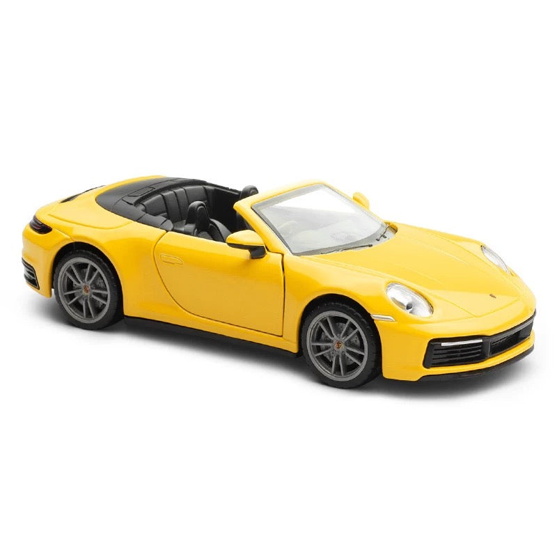 1:32 Porsche Cayenne 911 Carrera convertible sports car model