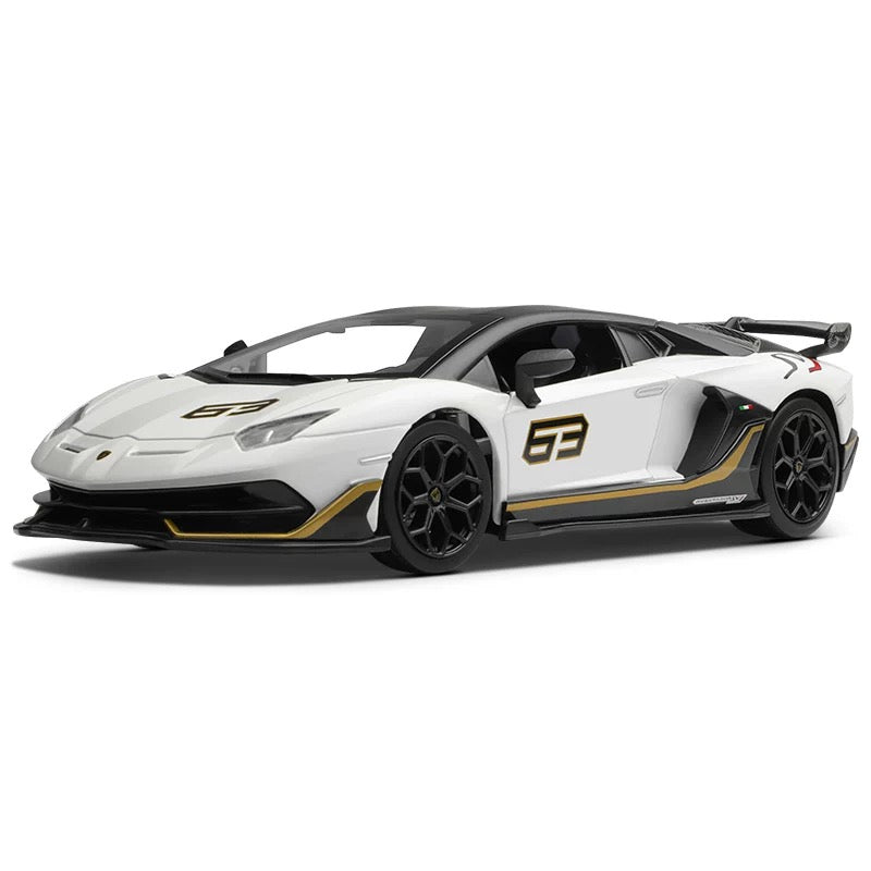 1:24 Lamborghini SVJ63 racing car model