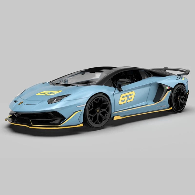 1:24 Lamborghini SVJ63 racing car model