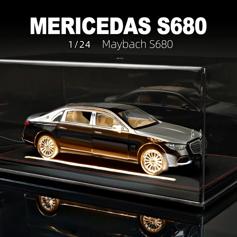 Maybach S680 1:24 Alloy functional car model