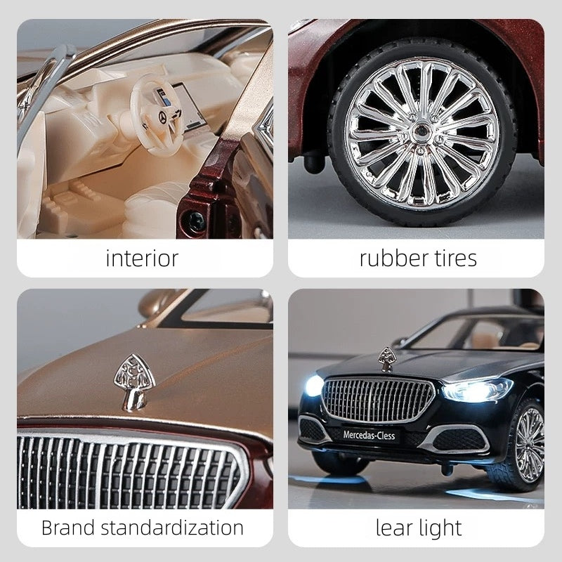 Maybach S680 1:24 Alloy functional car model