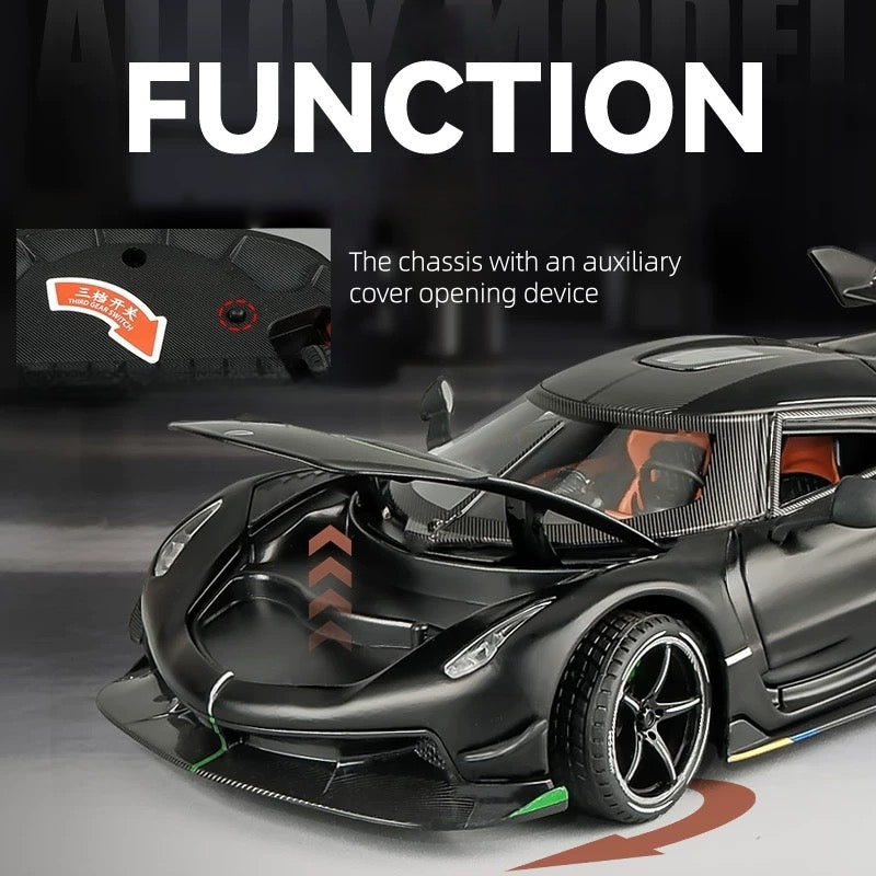 Koenigsegg Jesko 1:24 Alloy supercar model