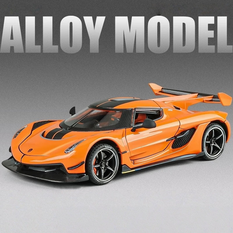 Koenigsegg Jesko 1:24 Alloy supercar model
