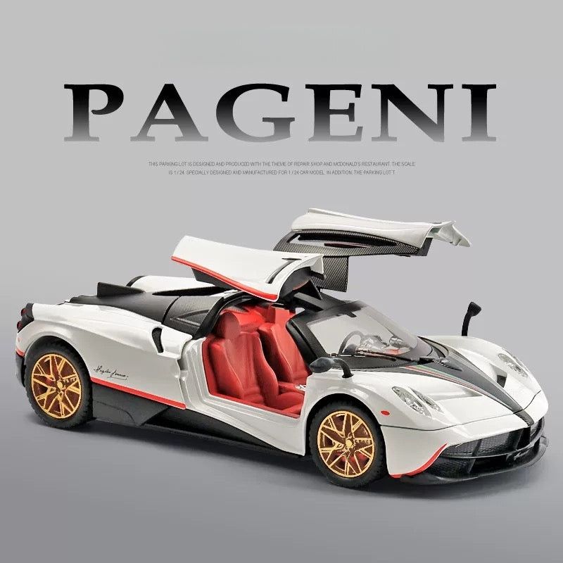 Pagani Huayra Diecast Model 1:24 - Detailed Opening Parts, Collector’s Display Replica